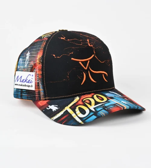 Casquette Makaï orange